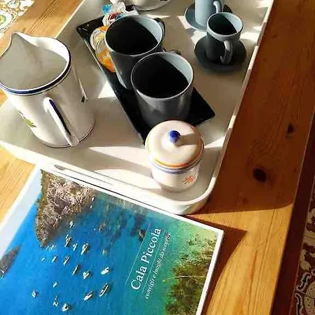 Terrace With A Breathtaking View In Cala Piccola 몬테 아르젠타리오